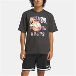Camiseta de Manga Corta Hombre Reebok Gs Basketball On Fir Negro