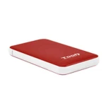 Caja Externa TooQ TQE-2528R 2,5" SATA USB 3.1 Rojo
