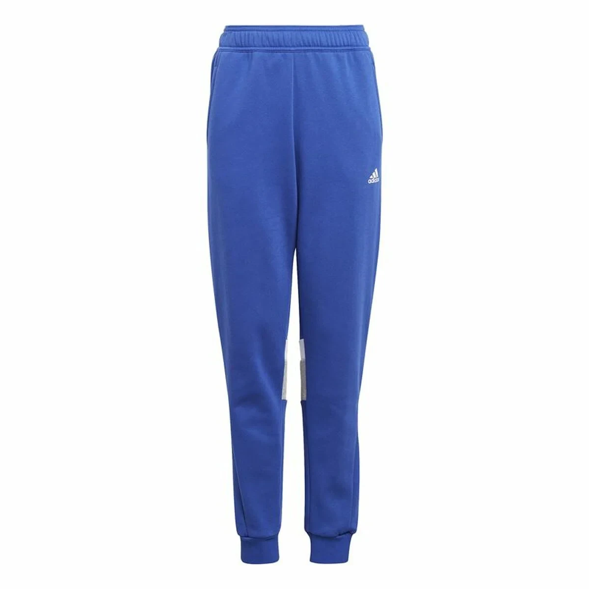 Pantalón Largo Deportivo Adidas 3 Bandas Tib Pt Infantil Azul Unisex