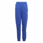 Pantalón Largo Deportivo Adidas 3 Bandas Tib Pt Infantil Azul Unisex