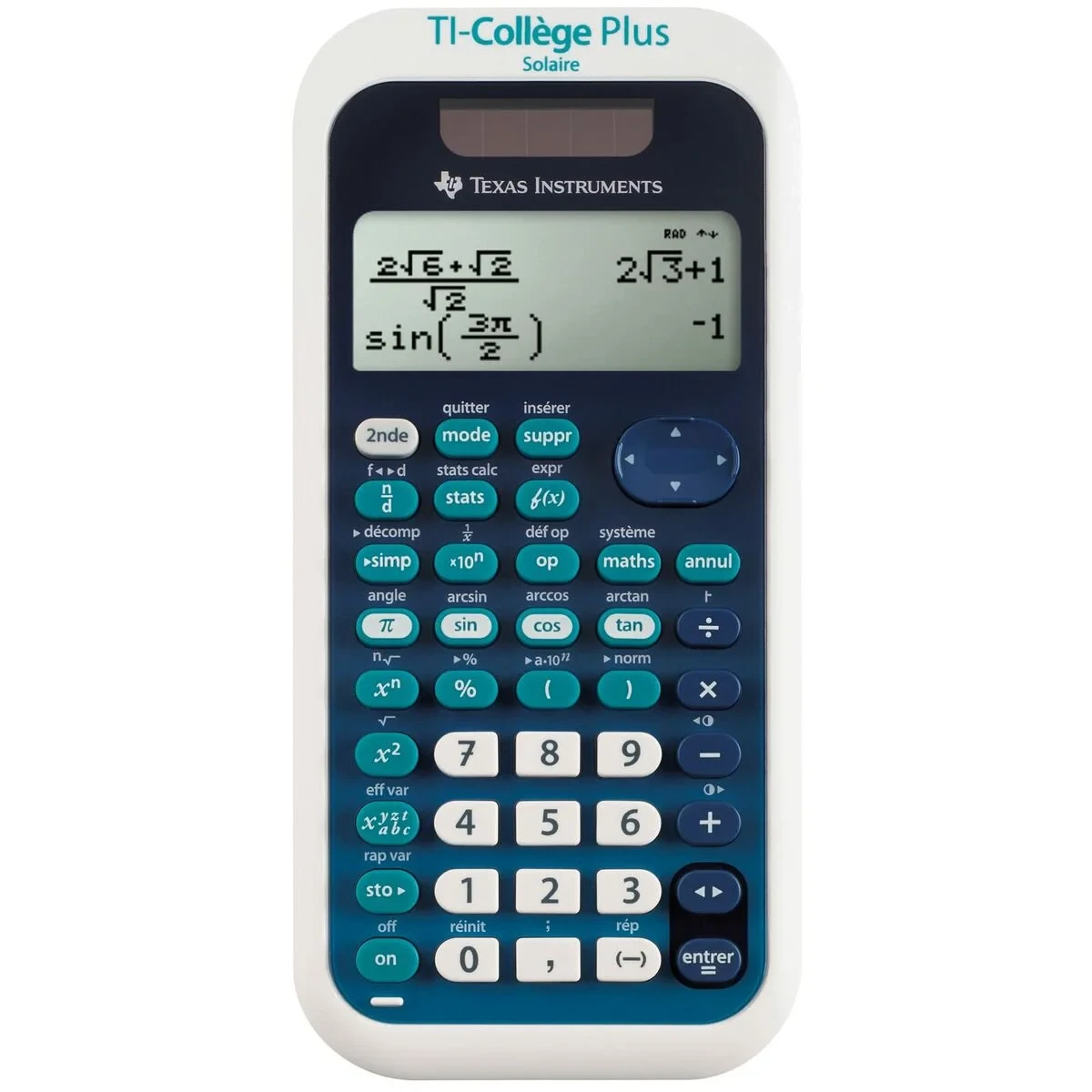 Calculadora Científica Texas Instruments TI College Plus Azul