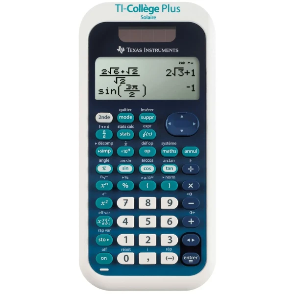 Calculadora Científica Texas Instruments TI College Plus Azul