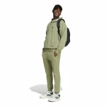 Pantalón Largo Deportivo Adidas Regular Tapered Verde Hombre