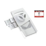Mandolina-Rallador Leifheit Blanco Acero Inoxidable Plástico 4 en 1
