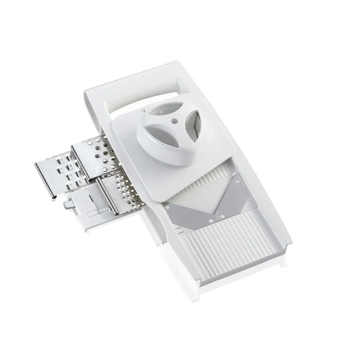 Mandolina-Rallador Leifheit Blanco Acero Inoxidable Plástico 4 en 1