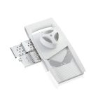 Mandolina-Rallador Leifheit Blanco Acero Inoxidable Plástico 4 en 1