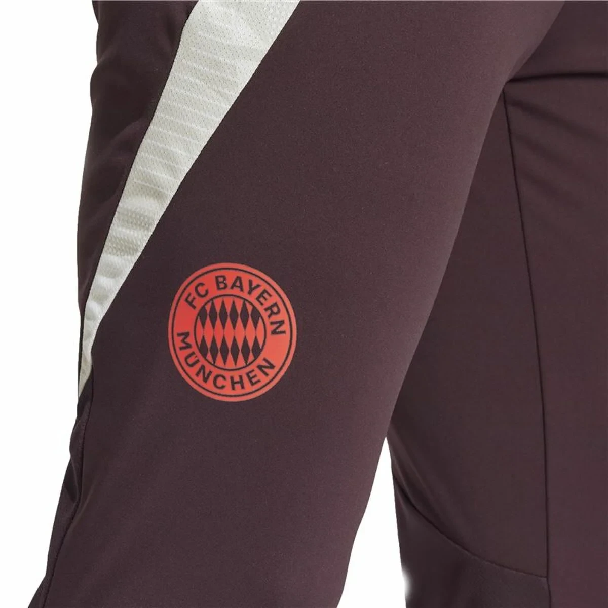 Pantalón Largo Deportivo Adidas Fc Bayern 24/25 Tiro24 Marrón Granate Hombre