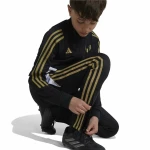 Pantalón Largo Deportivo Adidas Messi Infantil Negro