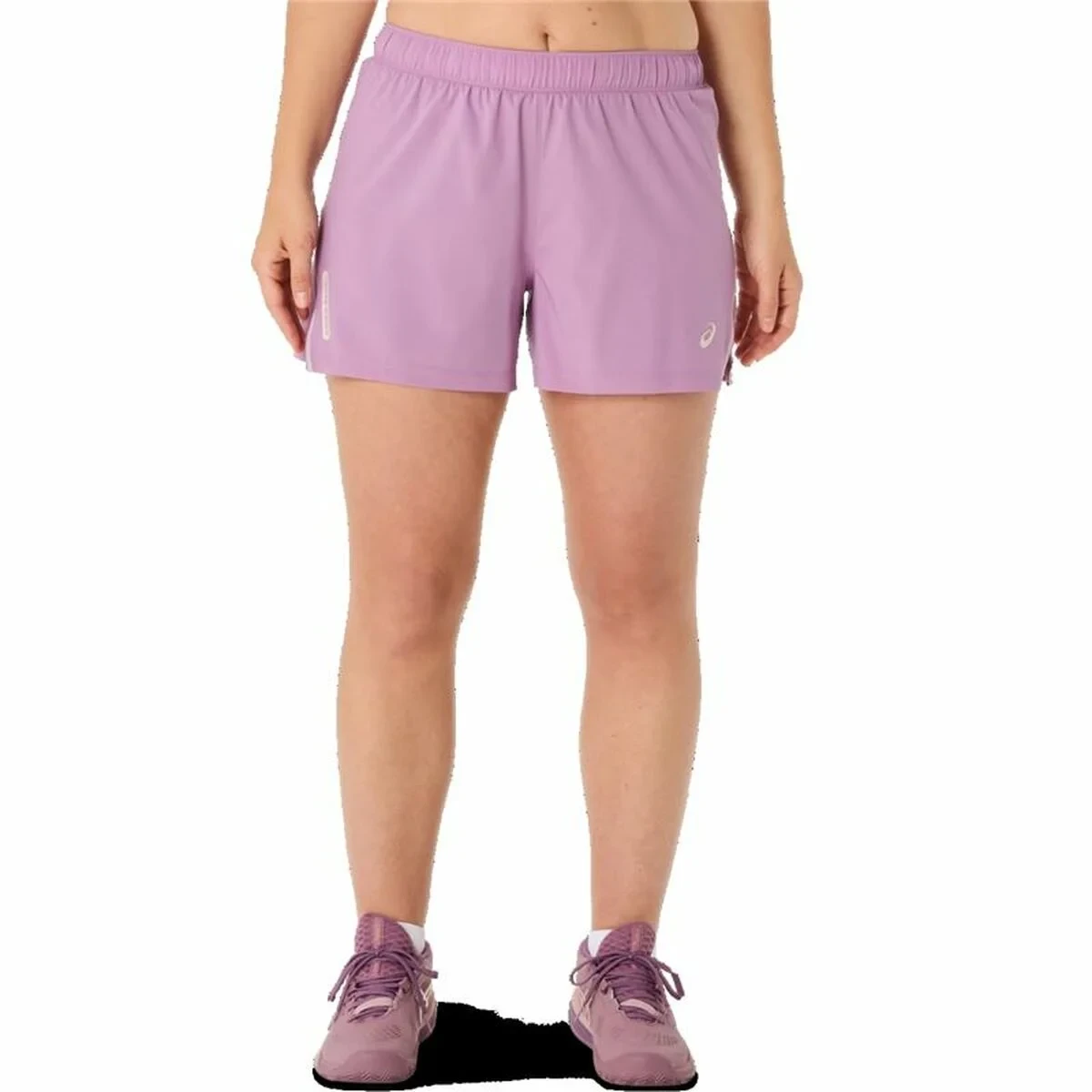 Pantalón Corto Deportivo Asics Padel Court 2-N-1 Short Lila