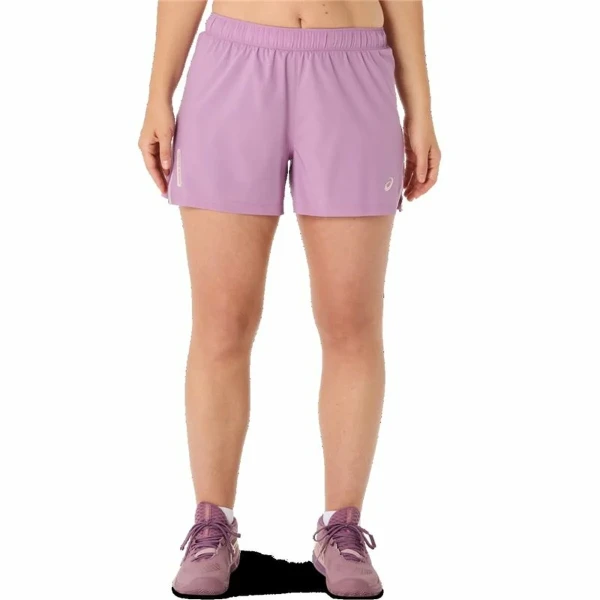 Pantalón Corto Deportivo Asics Padel Court 2-N-1 Short Lila