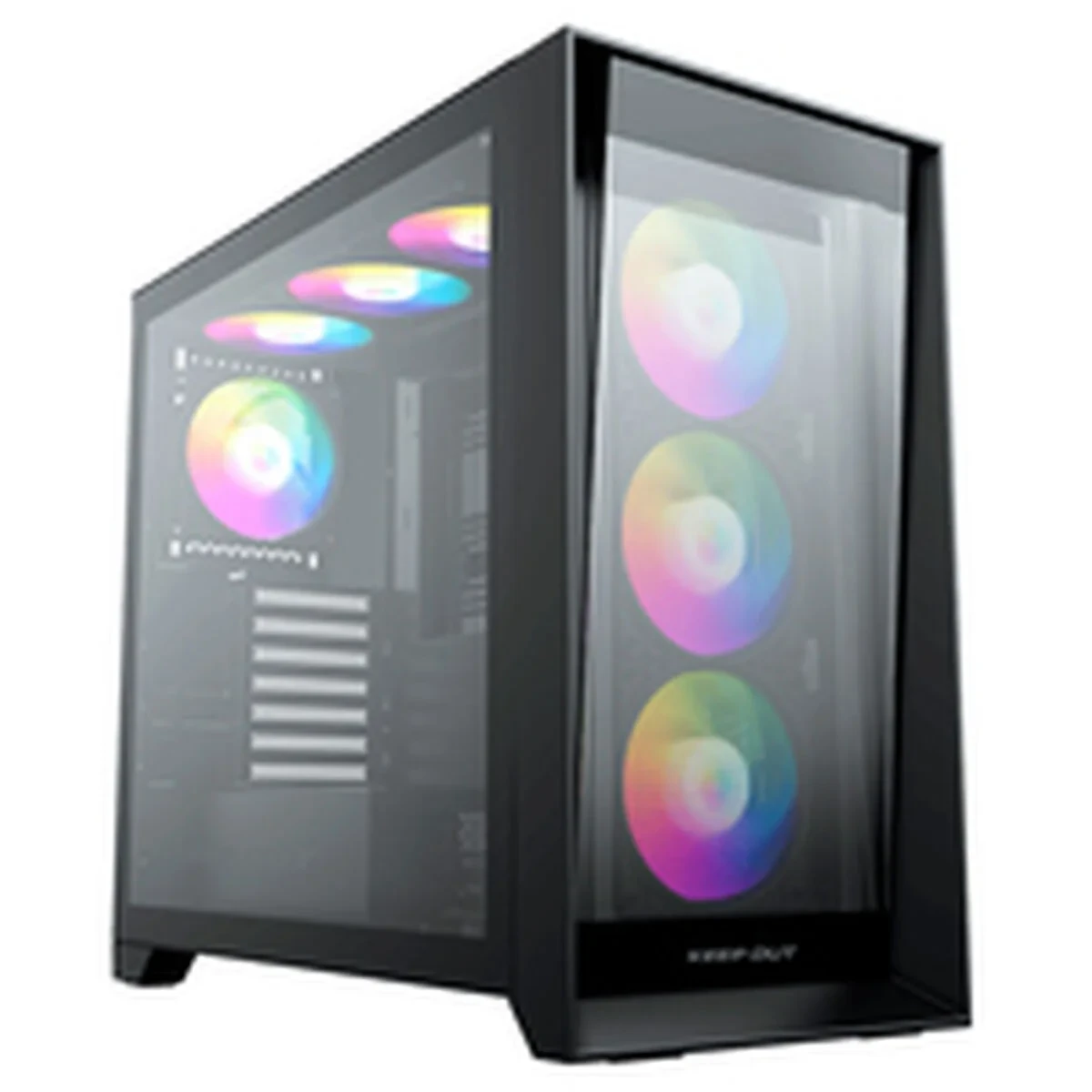 Caja Semitorre ATX KEEP OUT XC-911 PRO MASTER Negro