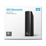 Disco Duro Externo Western Digital WD Elements Desktop Negro 4 TB HDD