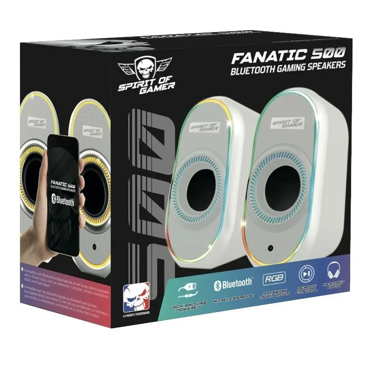 Altavoces PC Spirit of Gamer SP-5500WT Blanco 3 W 6 W