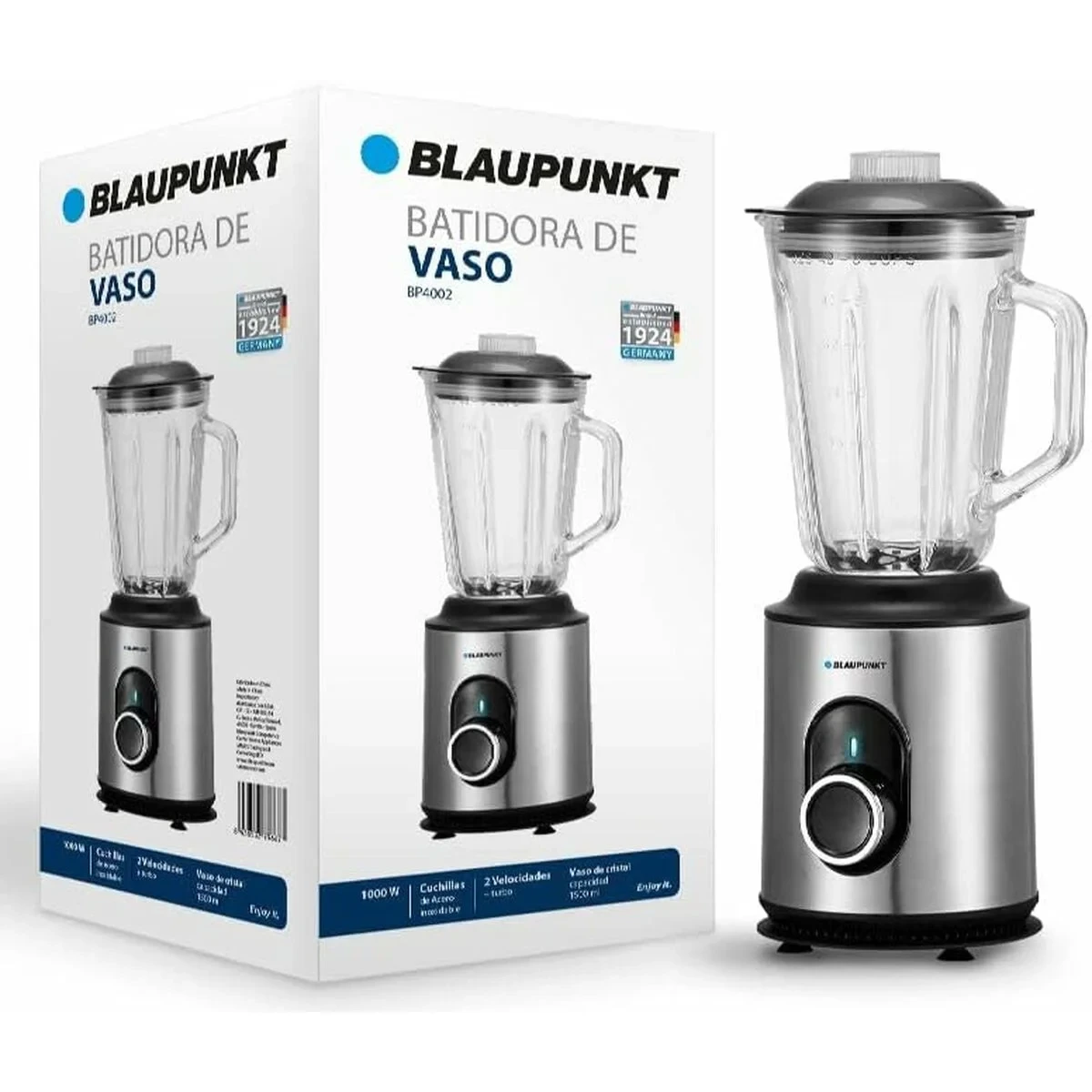 Batidora de Vaso Blaupunkt BP4002 1000 W Negro