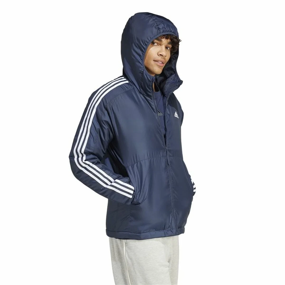 Chaqueta Deportiva para Hombre Adidas Essentials Azul