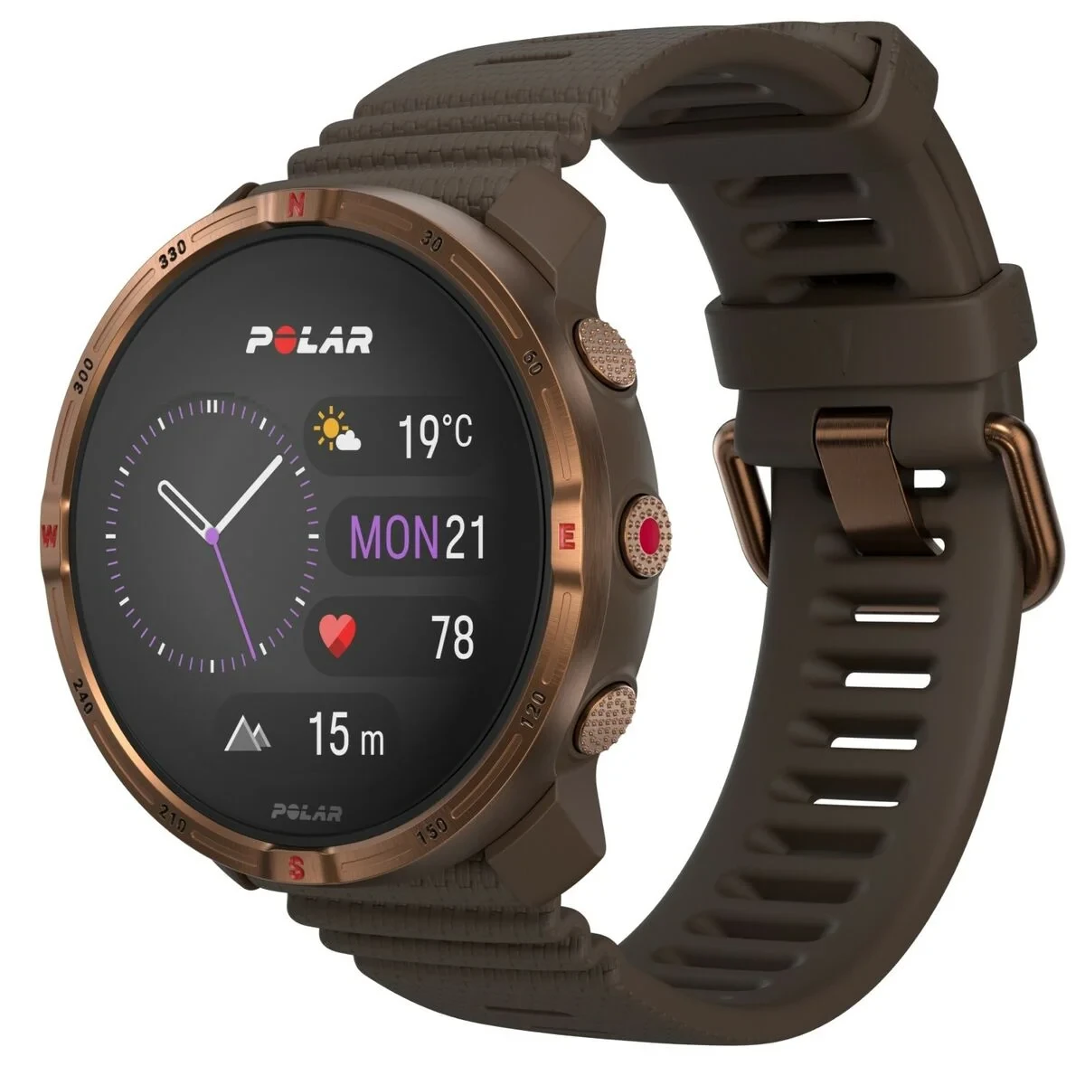 Smartwatch Polar GRIT X2 Marrón