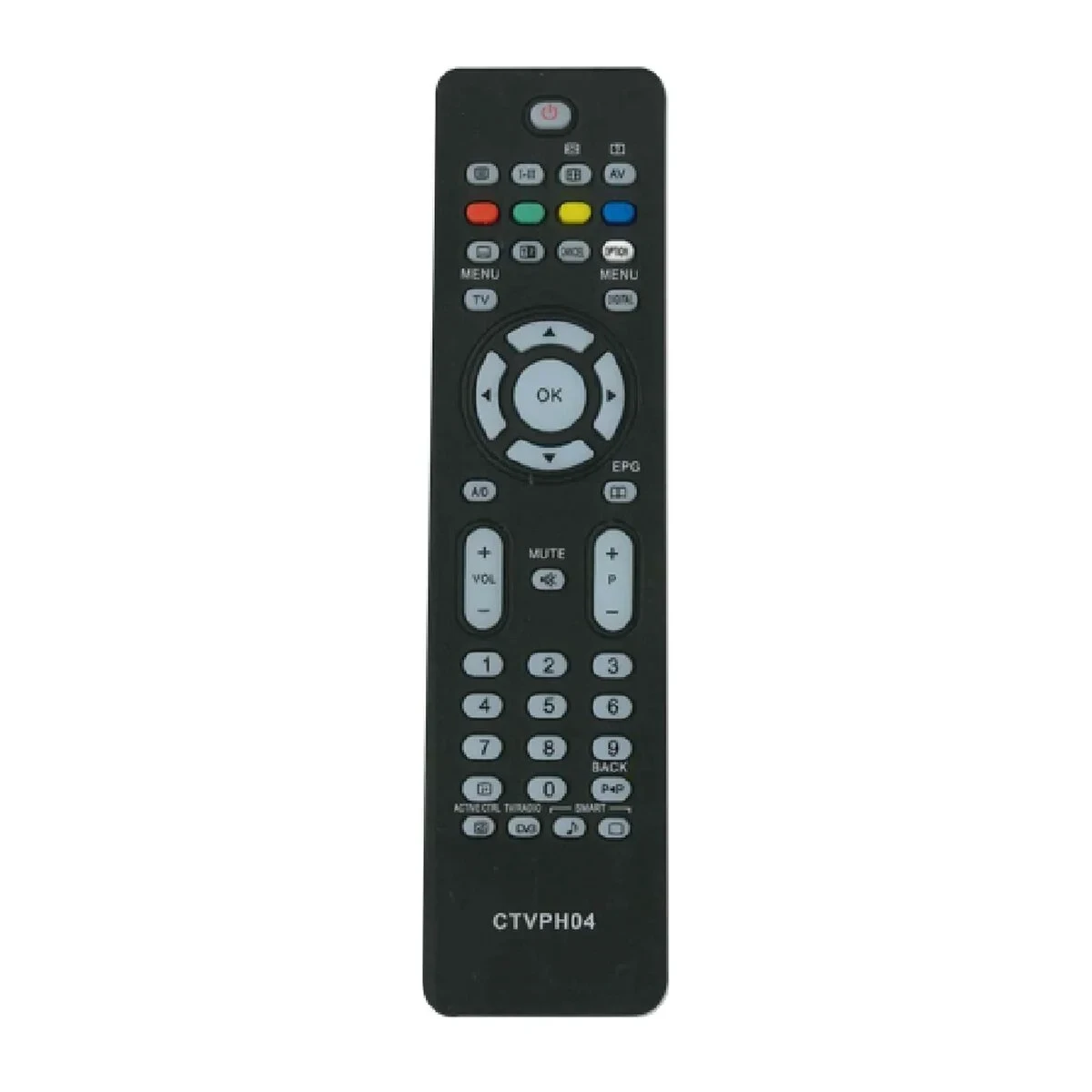 Mando a Distancia Universal para Philips 02ACCOEMCTVPH04 Negro