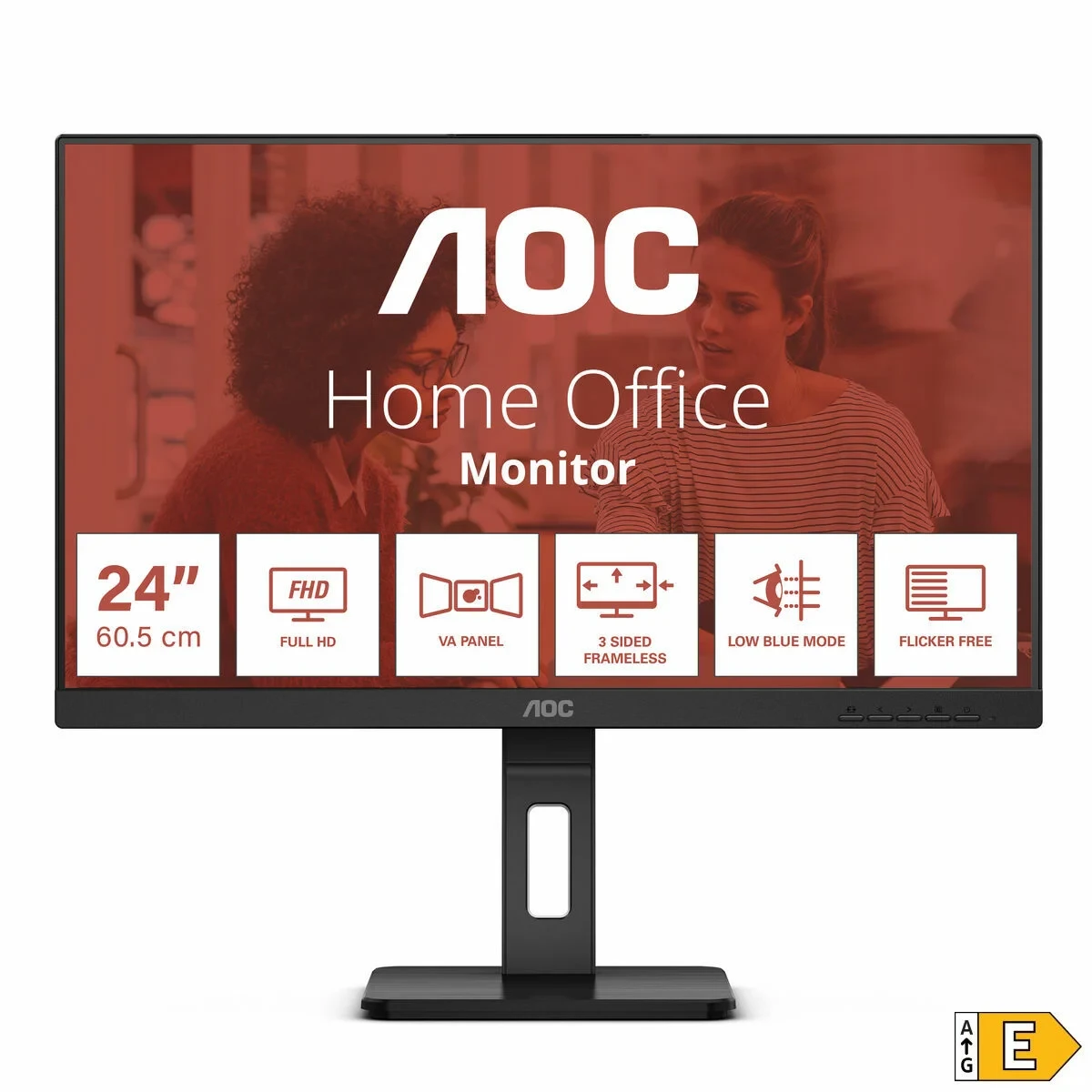 Monitor AOC 24E3QAF Full HD 24"