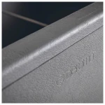 Maceta Deroma Antracita 38 x 38 x 39 cm Plástico Cuadrada Cubo 38 cm