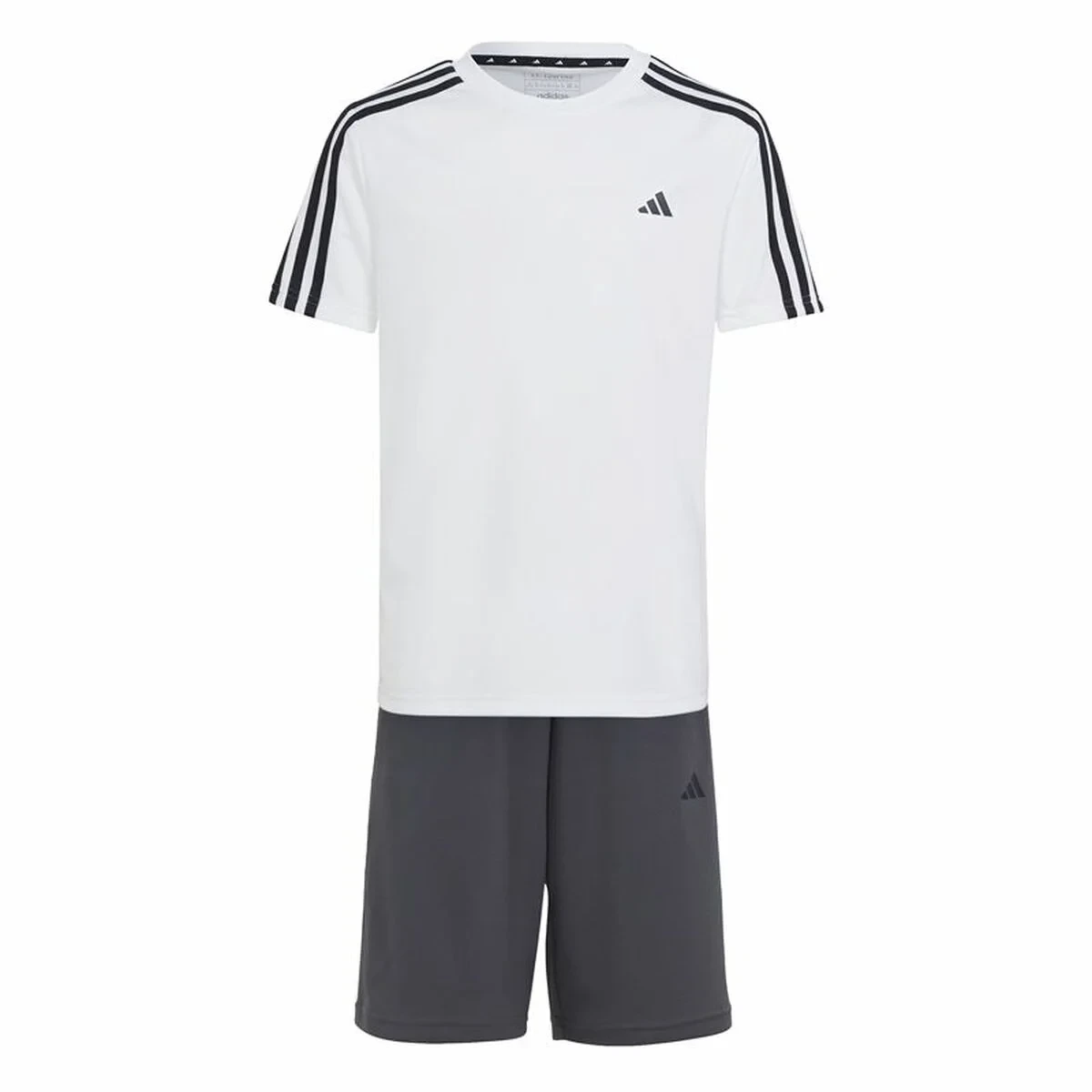 Conjunto Deportivo para Niños Adidas Essentials Blanco Negro