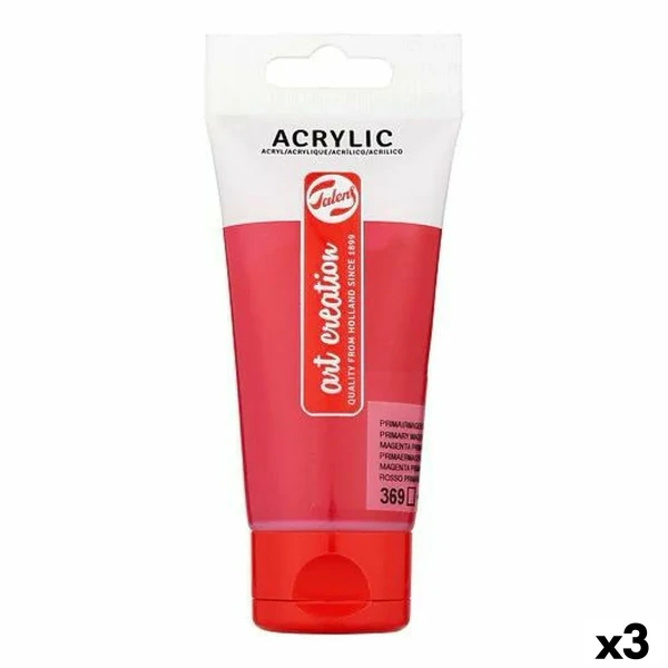 Pintura acrílica Talens Art Creation Magenta 75 ml (3 Unidades)