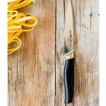 Cuchillo Mondador BRA A198002 Negro Gris Metal Acero Inoxidable