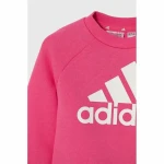 Chándal Infantil Adidas Essentials Negro Rosa