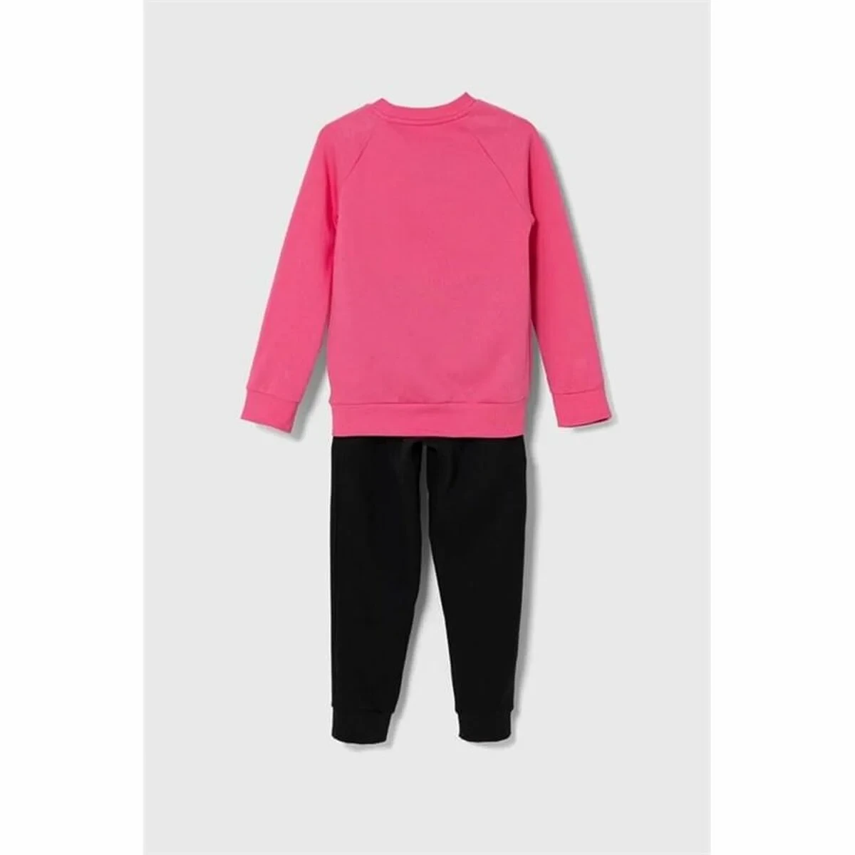 Chándal Infantil Adidas Essentials Negro Rosa