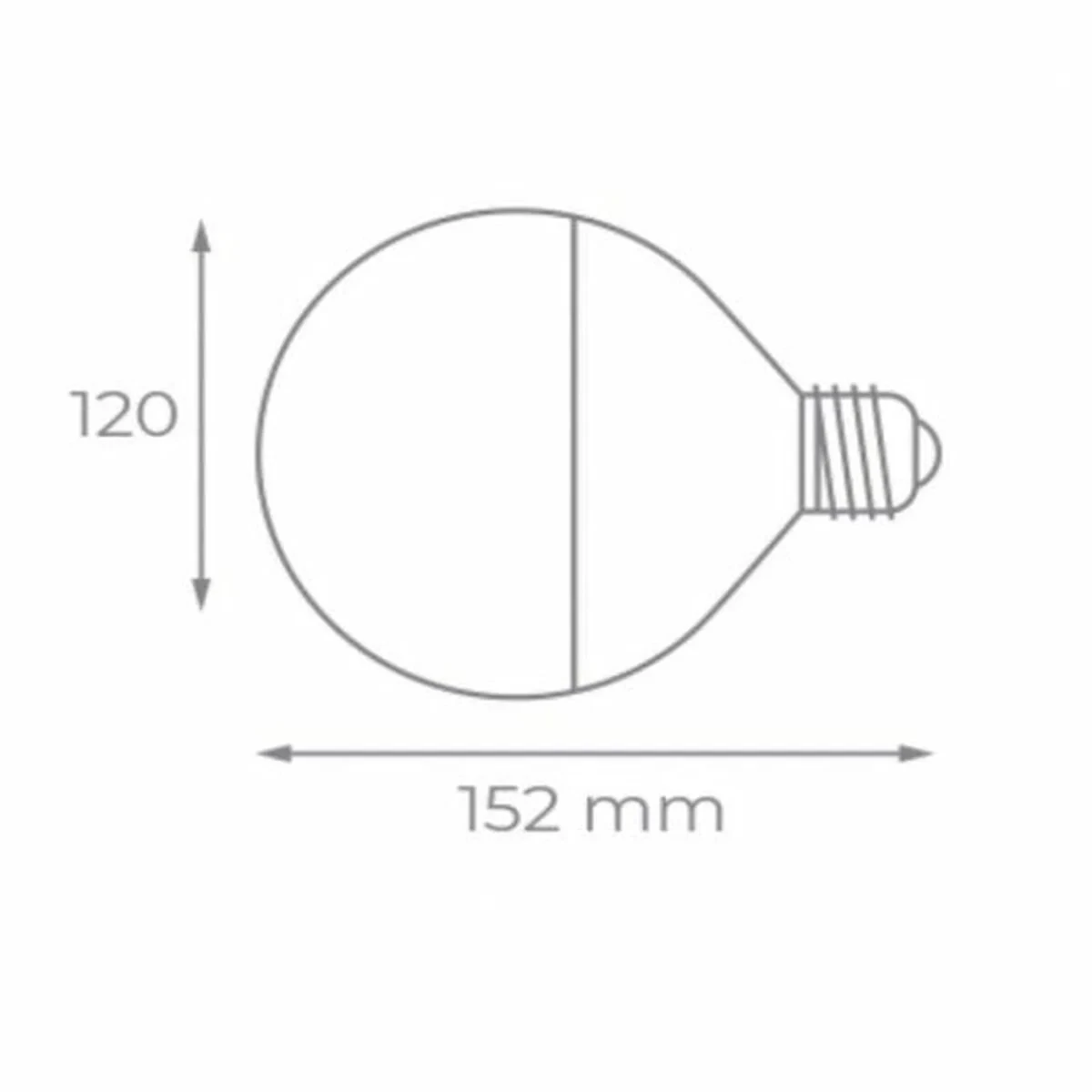 Bombilla LED Iglux XG-1527-C V2 15 W E27 (3000 K)