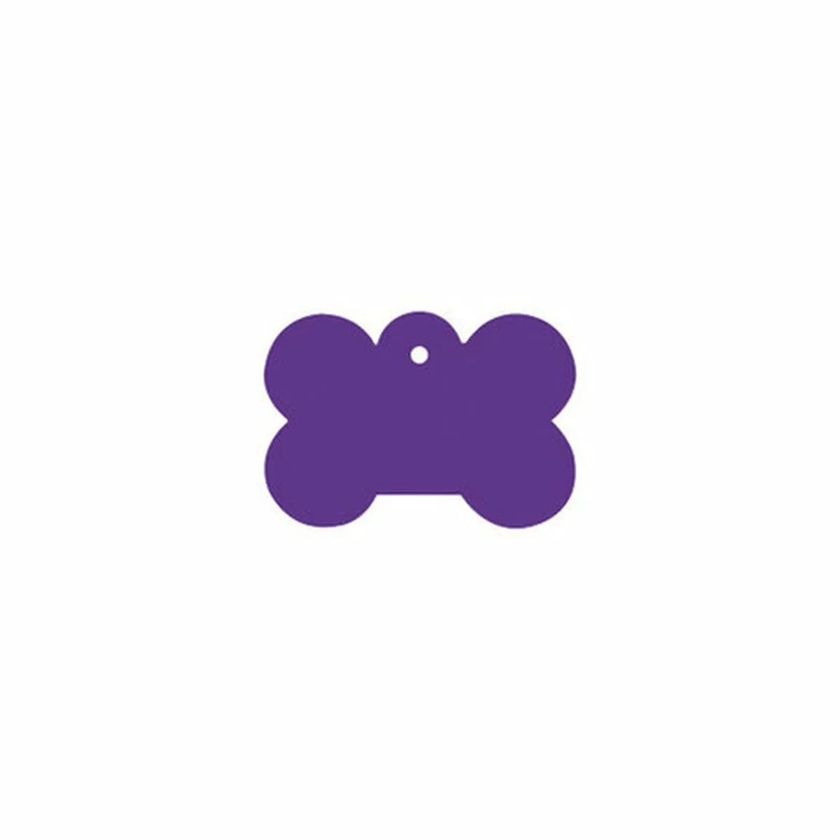 Placa identificativa para collar Imarc Bone Lila