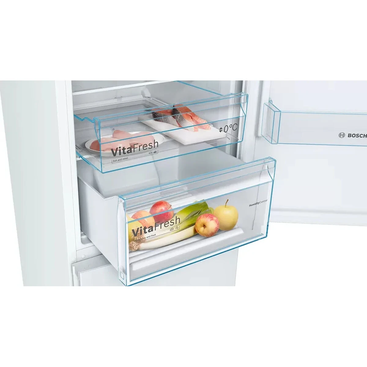 Frigorífico combinado BOSCH KGN36VWED   186 Blanco (60 x 66 x 186 cm)
