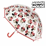 Paraguas Burbuja Minnie Mouse 2400-0512 Rojo 100 % POE 45 cm