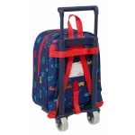 Mochila Escolar con Ruedas PJ Masks Ready 22 x 27 x 10 cm