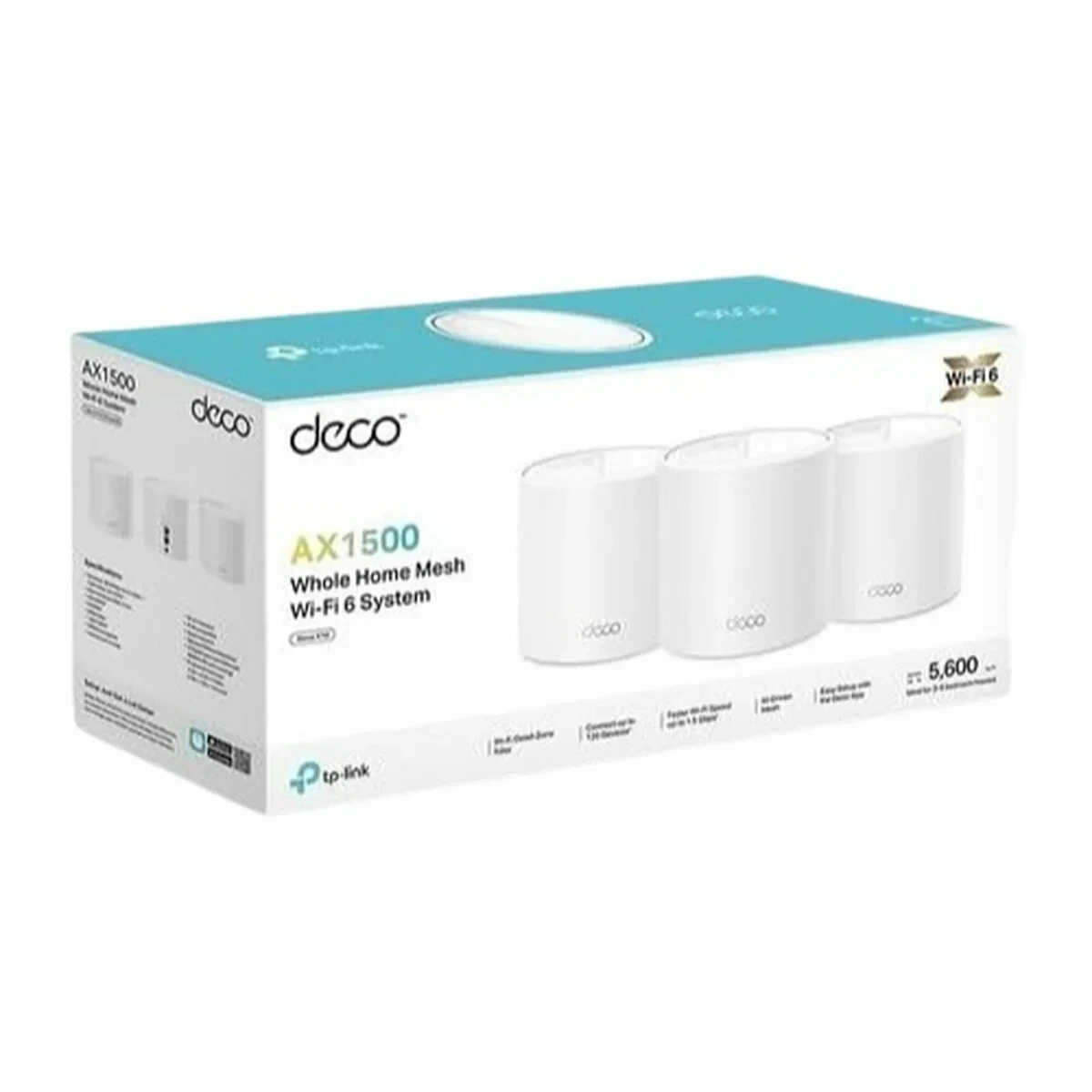 Repetidor Wifi + Router + Punto de Acceso TP-Link DECO X10 3U