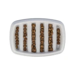 Comedero para Perro Trixie Slow Feeding Gris Ø 11 cm Ø 9 cm 250 ml 300 ml 46 × 11 × 30 cm