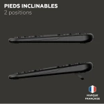 Teclado y Ratón Mobility Lab CP420W Mini Negro AZERTY