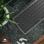 Teclado Mobility Lab KP450W Compact Negro Gris