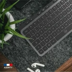 Teclado Mobility Lab KP450W Compact Negro Gris