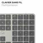 Teclado Mobility Lab KP430W Gris