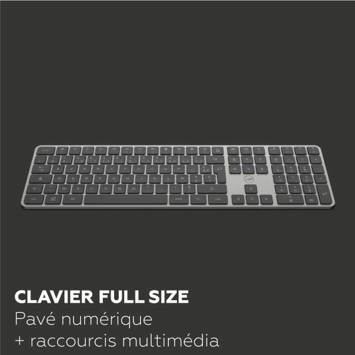 Teclado Mobility Lab KP430W Gris