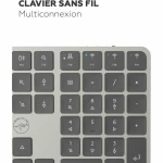 Teclado Mobility Lab KP430W Gris