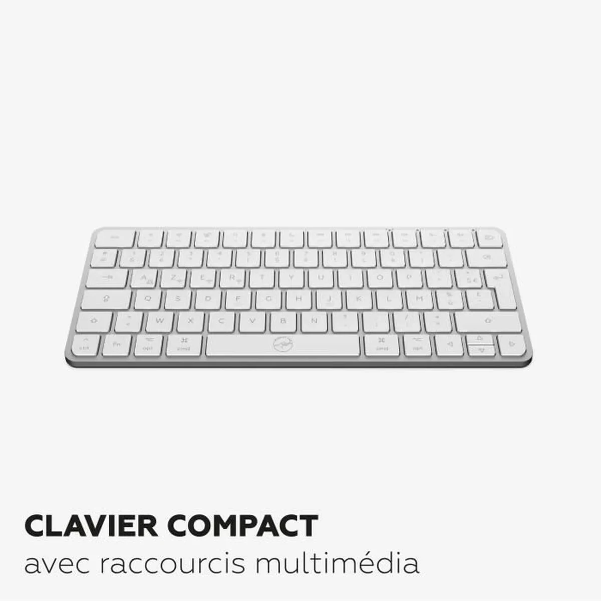 Teclado Mobility Lab KMP2000W Mini Blanco