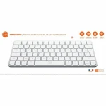 Teclado Mobility Lab KMP2000W Mini Blanco