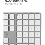 Teclado Mobility Lab KMP2000W Blanco