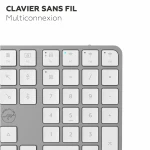 Teclado Mobility Lab KMP2000W Blanco