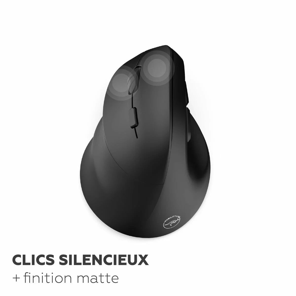 Ratón Mobility Lab ERGO M30W LEFT Negro Vertical