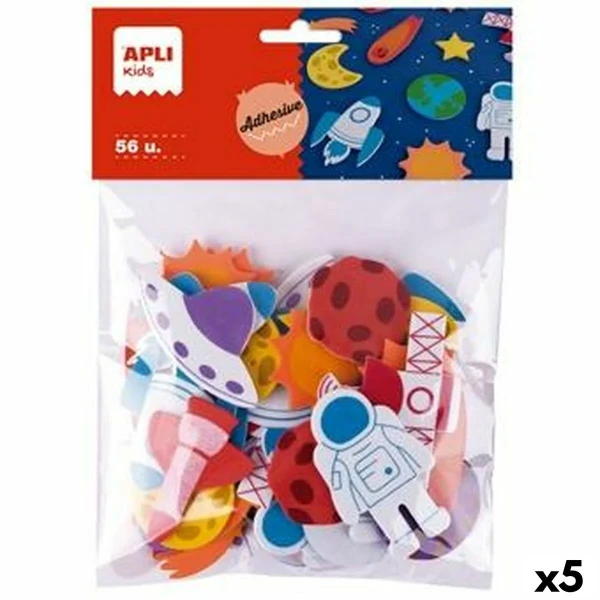 Goma Eva Apli Multicolor Goma Eva Cosmos (5 Unidades)