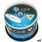 CD-R HP 700 MB 52x (4 Unidades)