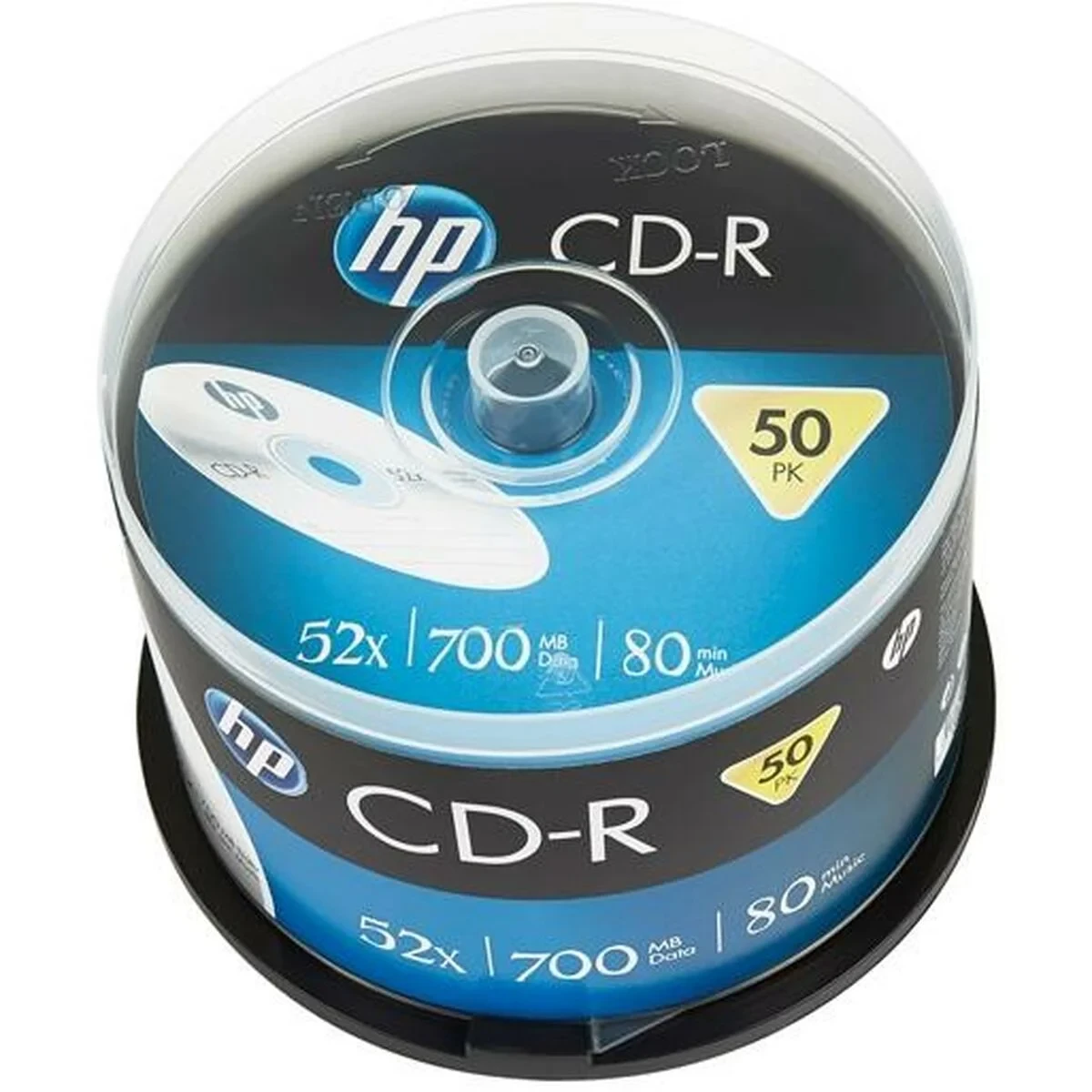 CD-R HP 700 MB 52x (4 Unidades)