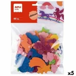 Goma Eva Apli Multicolor Goma Eva unicornios (40 Piezas) (5 Unidades)